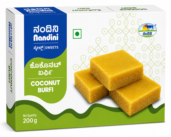 Nandini Sweets - Coconut Burfi