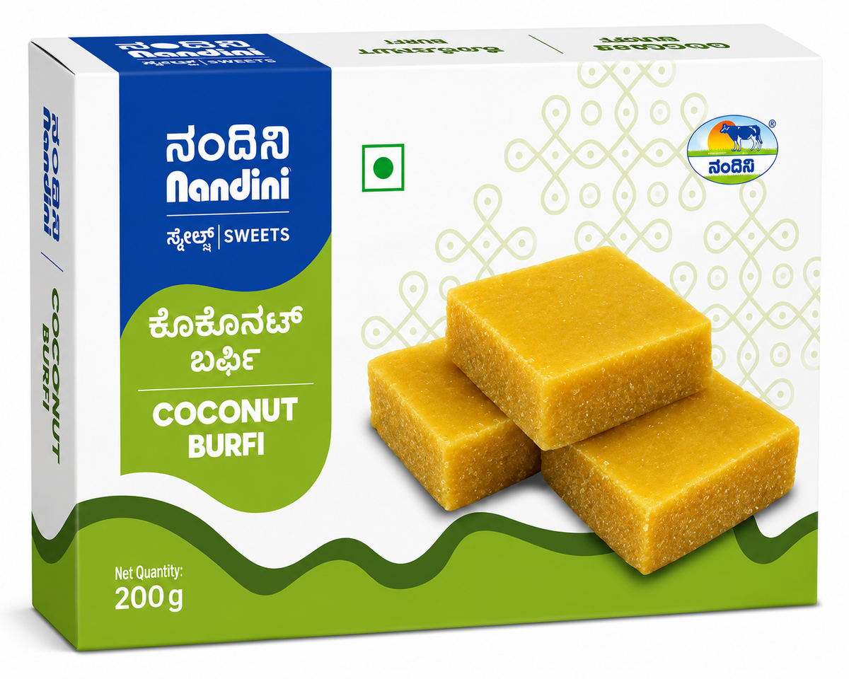 Nandini Sweets - Coconut Burfi