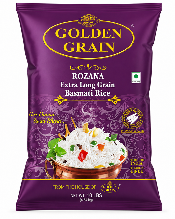 Golden Grain - Rozana Extra Long Basmati Rice