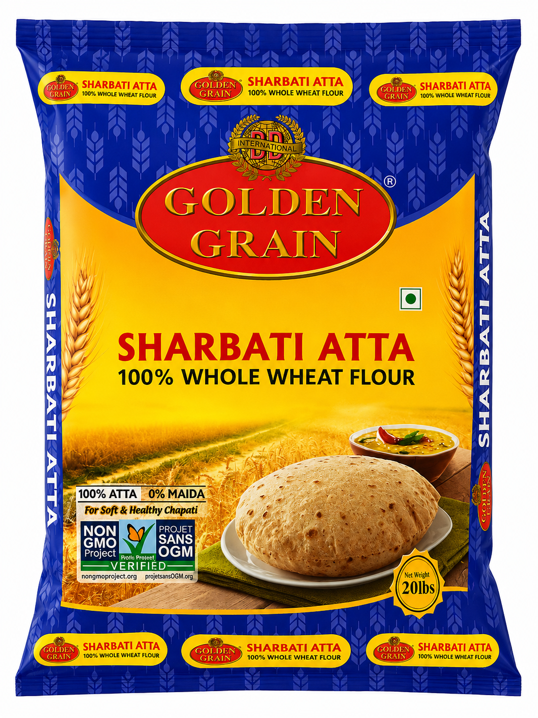 Golden Grain - Sharbati Atta
